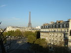 View to Eiffel tower