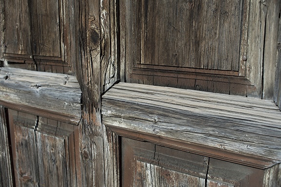 Antique old doors