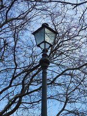 Retro street lamp
